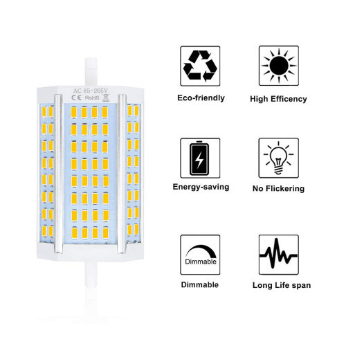 Bonlux 30W R7S lineare del tubo 118mm Lampada a LED Dimmerabile 118mm R7S Lampadine J Tipo J118 R7s la Sostituzione della Lampada 300W Alogena