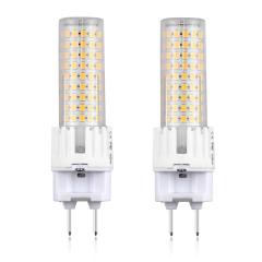 Bonlux 15W G8.5 LED Light Bulb G8.5 Bi Pin Base Corn Light 150W Halogen Replacement, 2-Pack