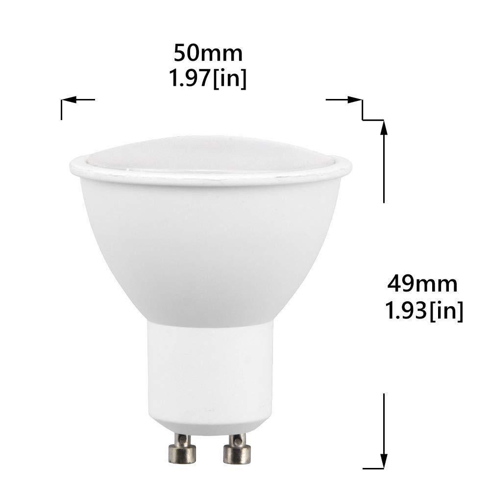 Bonlux 3W GU10 LED RGBW Dimmable Spotlight - 12 Color Changing Light Bulb with Remote Control, Memory & Timer Function ,Mood Ambiance Ligh (2-Pack)