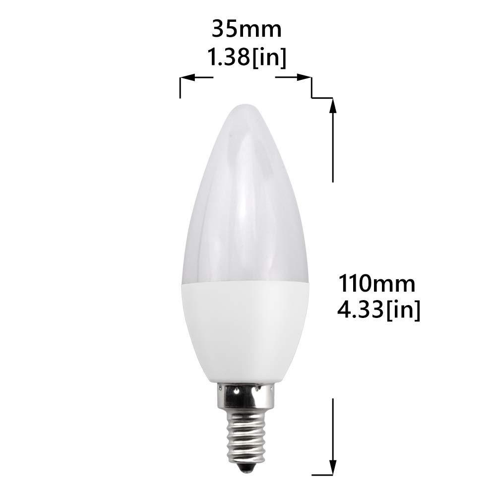 Bonlux Colour Changing RGB E14 Dimmable LED Candle Bulb 3W, 12 Color, Memory & Timing Function, RGB Coloured SES LED Light Bulbs