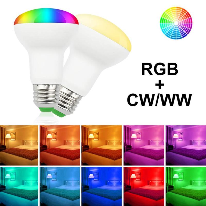 For USA 100% Free 3W E26 BR20 RGB Dimmable LED Bulbs with Remote Control