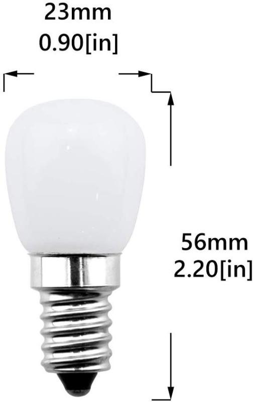 For France 100% Free 2W E14 SES 12V Mini Ampoule LED, Petit Culot à Vis Edison E14 Blanc Chaud