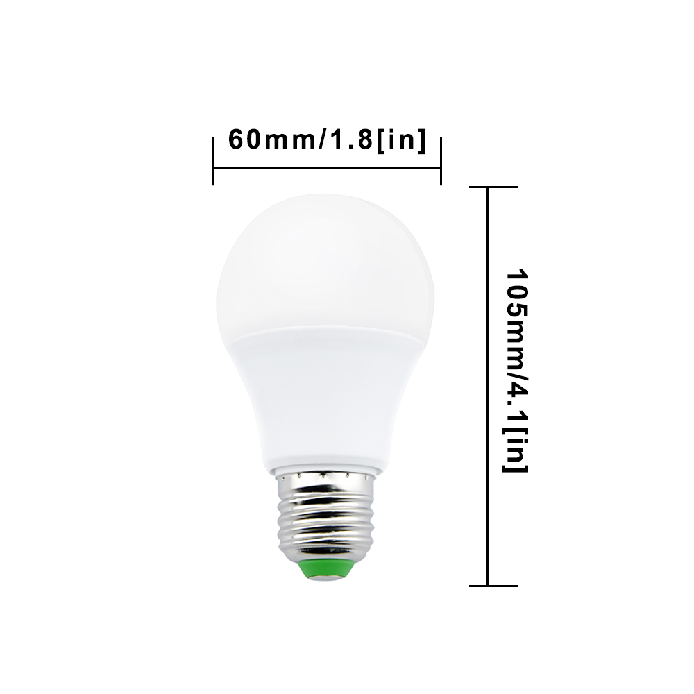 Colour Changing RGB E27 Dimmable LED Bulb 10W 12 Color, Memory & Timing Function, Edison Screw RGBW Coloured LED Light Bulbs