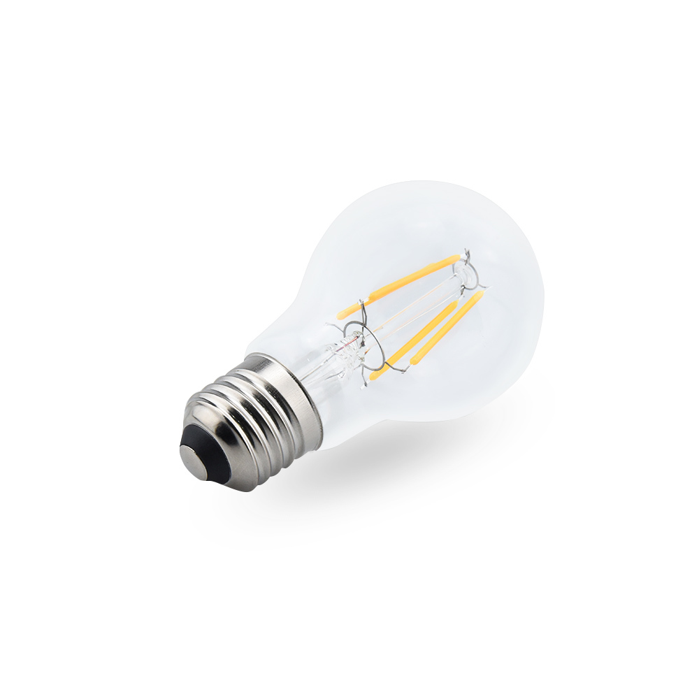 Edison light bulb A19 4W E27 vintage lamp filament illuminantAC / DC 12-36V 360 ° beam angle replacement to 50W(2-pack)