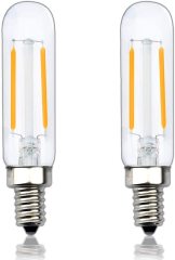 Candelabra Base E12 LED Light Bulbs, T6 LED Bulb Tubular Filament Candle Base LED Bulb, E12 Edison Bulb Replace E12 20W Incandescent