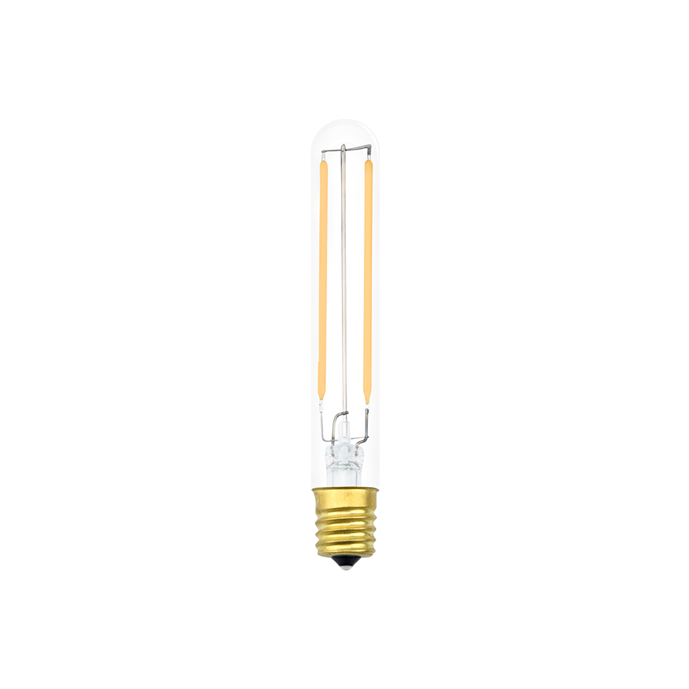 Dimmable T6.5 E17 LED Appliance Bulb - 4W LED T6.5 Exit Sign Clear Light Intermediate Base 40W Incandescent Bulb Equivalent for Refrigerators Freezer