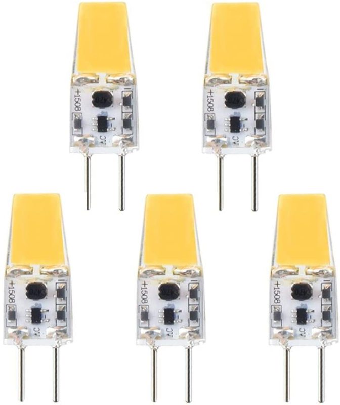 GY6.35 G6.35 Bi-Pin Base LED Bulb 3W 12V JC Type Light Bulb Equivalent 30W T3/T4/T5 GY6.35 Base Halogen