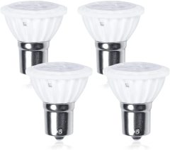 1383 1156 1139 1141 R12 LED Reflector Light Bulb, 4W 12V Elevator Bulbs BA15S Single Contact LED Reading Bulb