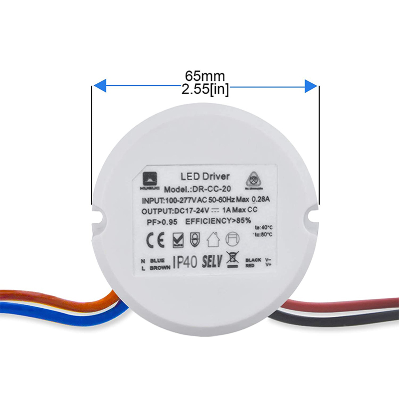 20W LED Power Supply DC 24V LED Driver Transformer