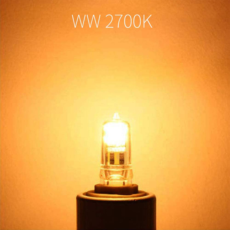50W Dimmable G6.35/GY6.35 Halogen Capsule Bulbs 12V Bi-pin Base
