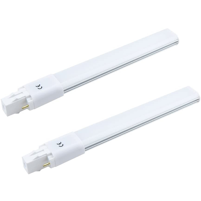 8W GX23 2-Pin LED PL Retrofit Lamp LED PL Horizontal Recessed Light ...
