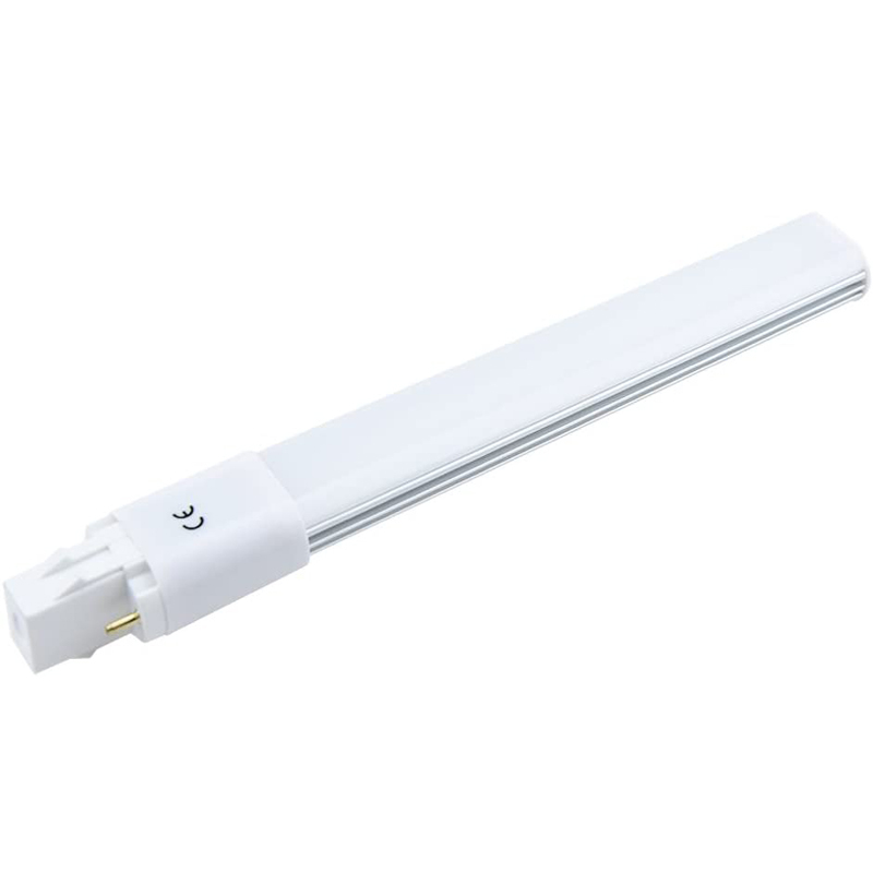 8W GX23 2-Pin LED PL Retrofit Lamp LED PL Horizontal Recessed Light Bulb (2-Pack)