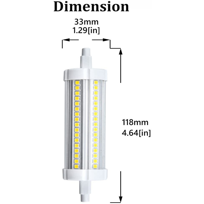 20W R7s LED Light Bulb 118mm 150W-200W R7s J118 Linear Halogen Lamp Replacement