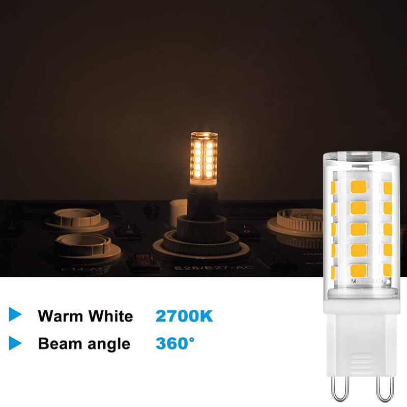 4W G9 LED Capsule Light Bulb AC 200-240V (5-Pack)