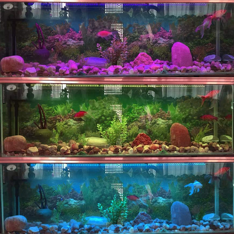 Dimmable RGB LED Aquarium Light LED Color Changing Fish Tank Light (1-Pack)