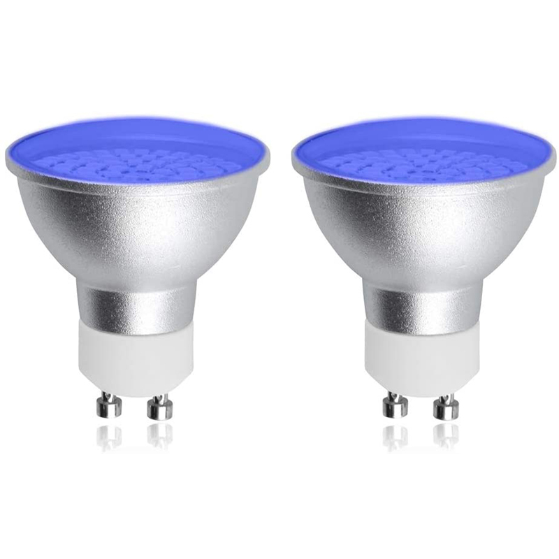 5W GU10 Coloured LED Spotlight Bulbs AC 220-240V (2-Pack)