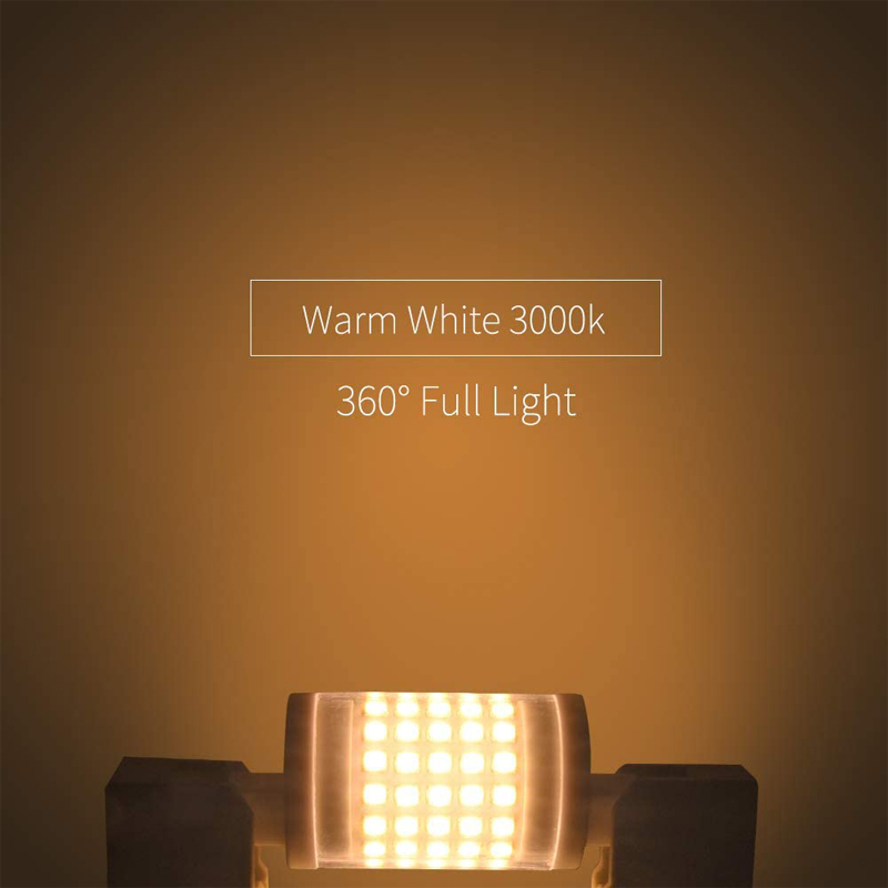 10W Dimmable R7s 78mm LED Light Bulb Double Ended J Type T3 J78 R7s LED Bulb (2-Pack)
