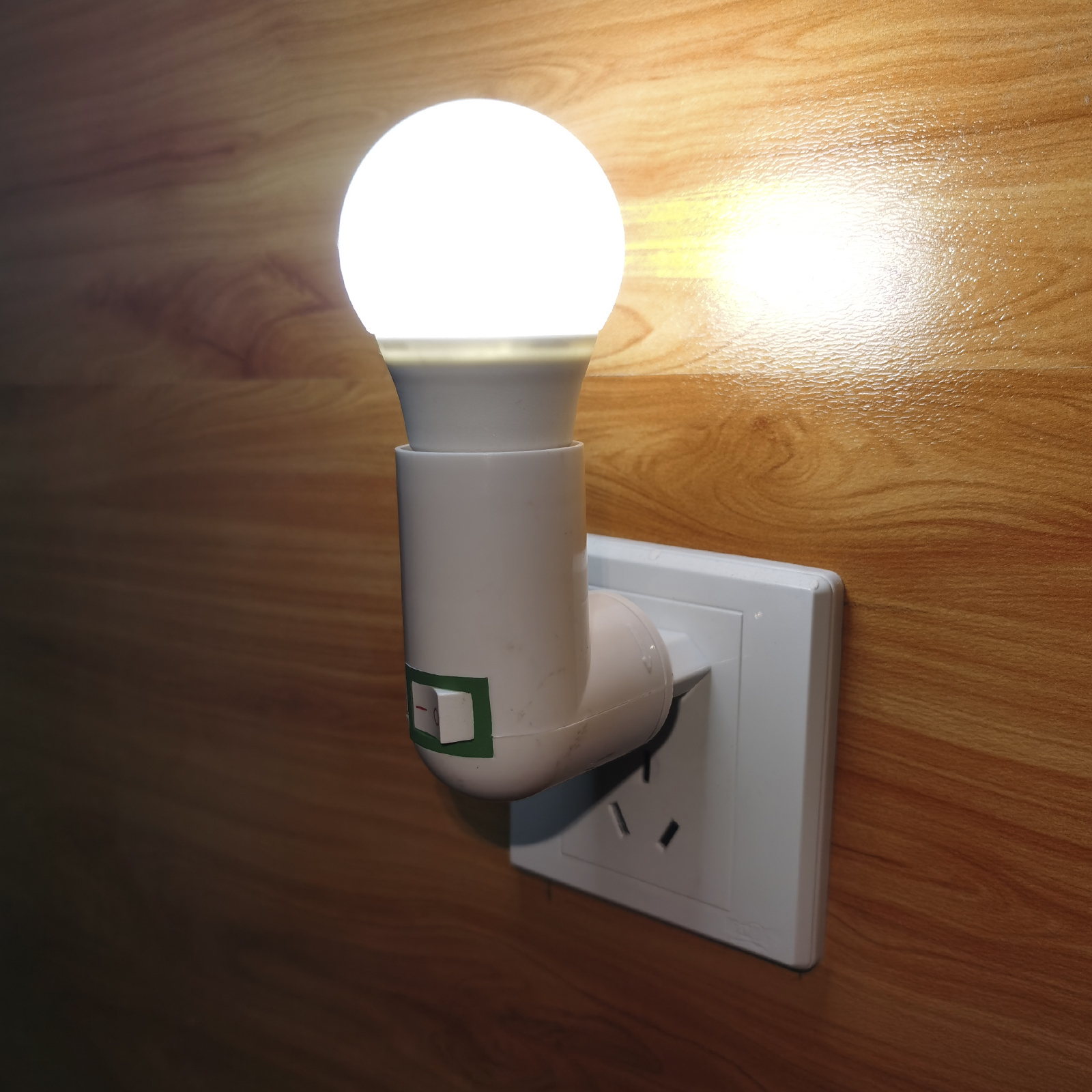 E27 Base EU Plug 180° Rotation Lamp Holder (4 packs)