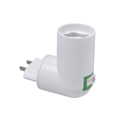 E27 Base EU Plug 180° Rotation Lamp Holder (4 packs)