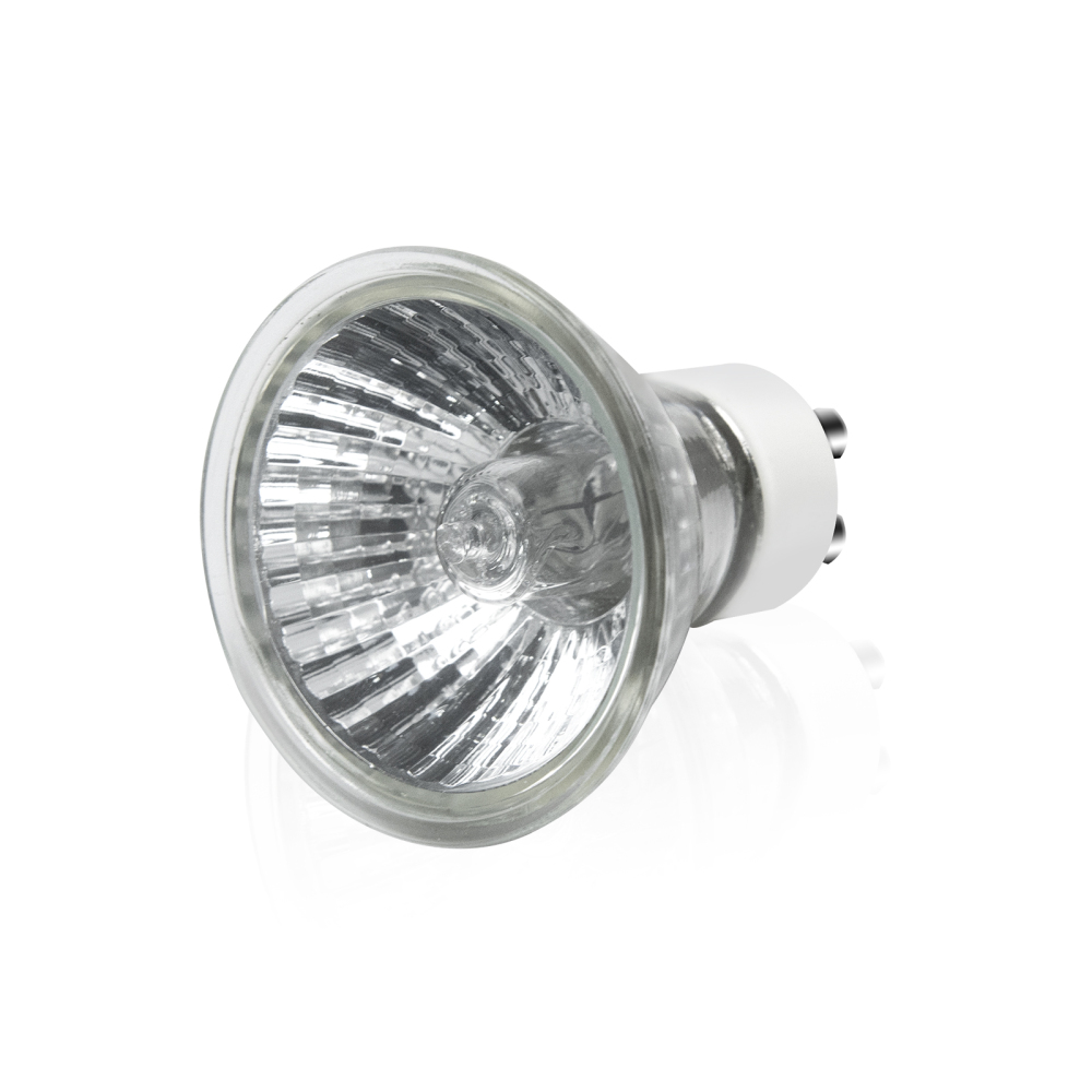 50W GU10 Halogen Bulbs Dimmable Spotlight Bulbs Warm White 2700K, 120°Wide Beam Angle, Recessed Lighting Bulbs for Track Lights Downlights (10-pack)