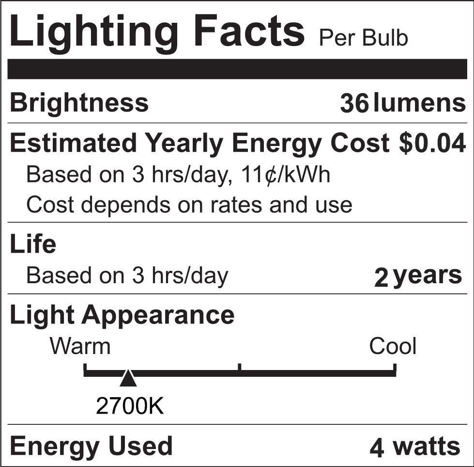 4W T5/T10 Landscape Light Bulbs Warm White 2700K Garden Lights for Outdoor Malibu Lights Path Lawn RV Auto Lighting (10-Pack)