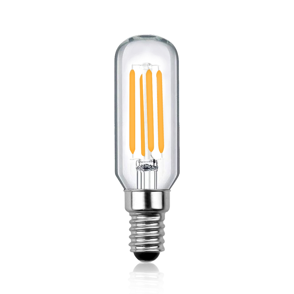 4W Non-Dimmable E14 T25 LED Filament Bulb, 12-24V Low Voltage Tubular LED Filament Vintage Light Bulb, 40W Incandescent/Halogen Equivalent