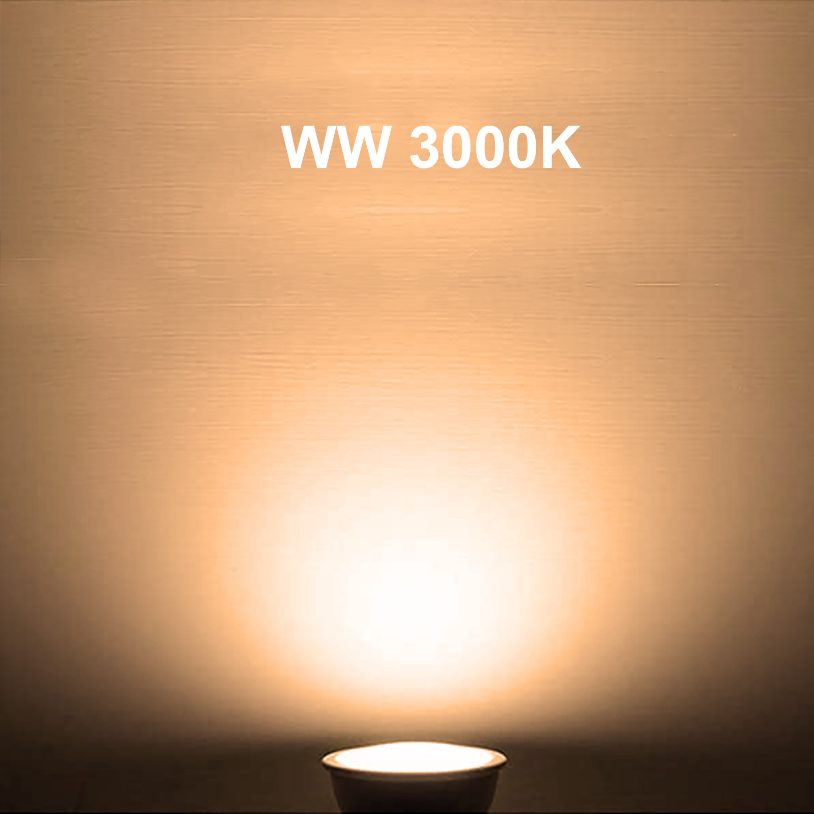 5W GU10  Smart LED Motion Sensor Spotlight Bulbs PIR Detection 500Lm Auto On/Off  for Stairs, Garage, Corridor, Walkway, Yard, Hallway(4-pack)