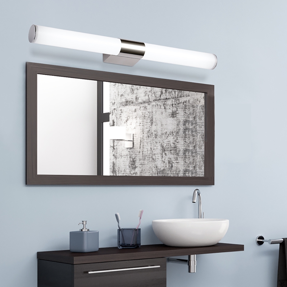 430mm 8W LED Bathroom Make-up Mirror Front Light, Sconce IP45 Waterproof, Cool White 6000K for Bedroom, wash bathroom(1-pack)