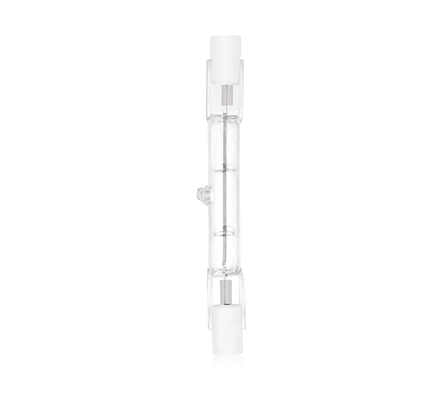 100W 78mm Dimmable R7S Halogen Bulb, J Type Linear Double Ended Floodlight Security Light Bulb Warm White 2800K(5-Pack)