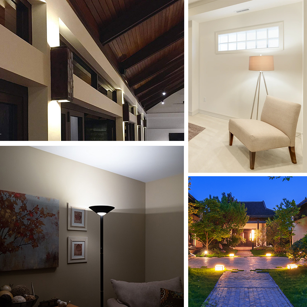 10W Non-Dimmable R7s118mm J118 LED Bulb Linear Double Ended Base Floodlight 120W Halogen Lamp Replacement for Garden, Garage, Parlor (2-PACK)