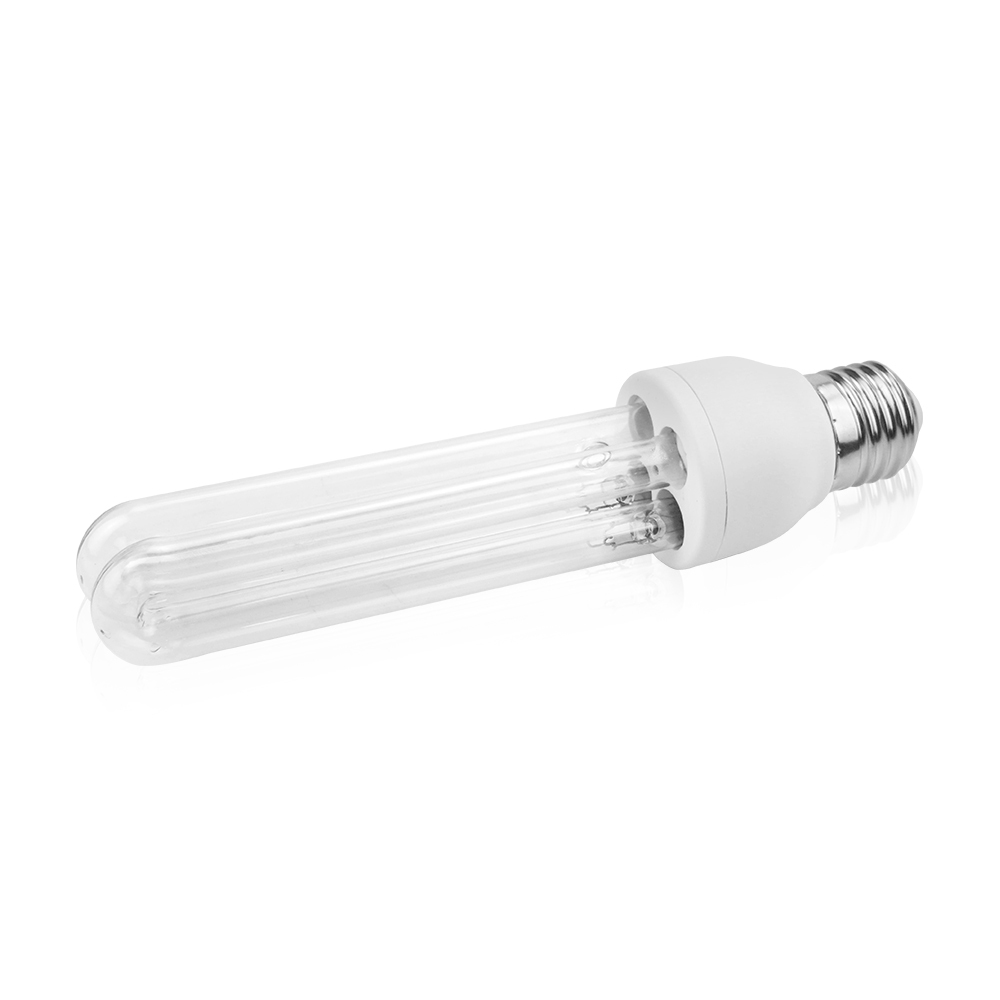 25W E27 UVC Disinfection Light Bulb, Ultraviolet Sterilization Lamp Bulb with Ozone UV Germicidal Lamp 254 nm 360° Beam Angle(1-PACK)
