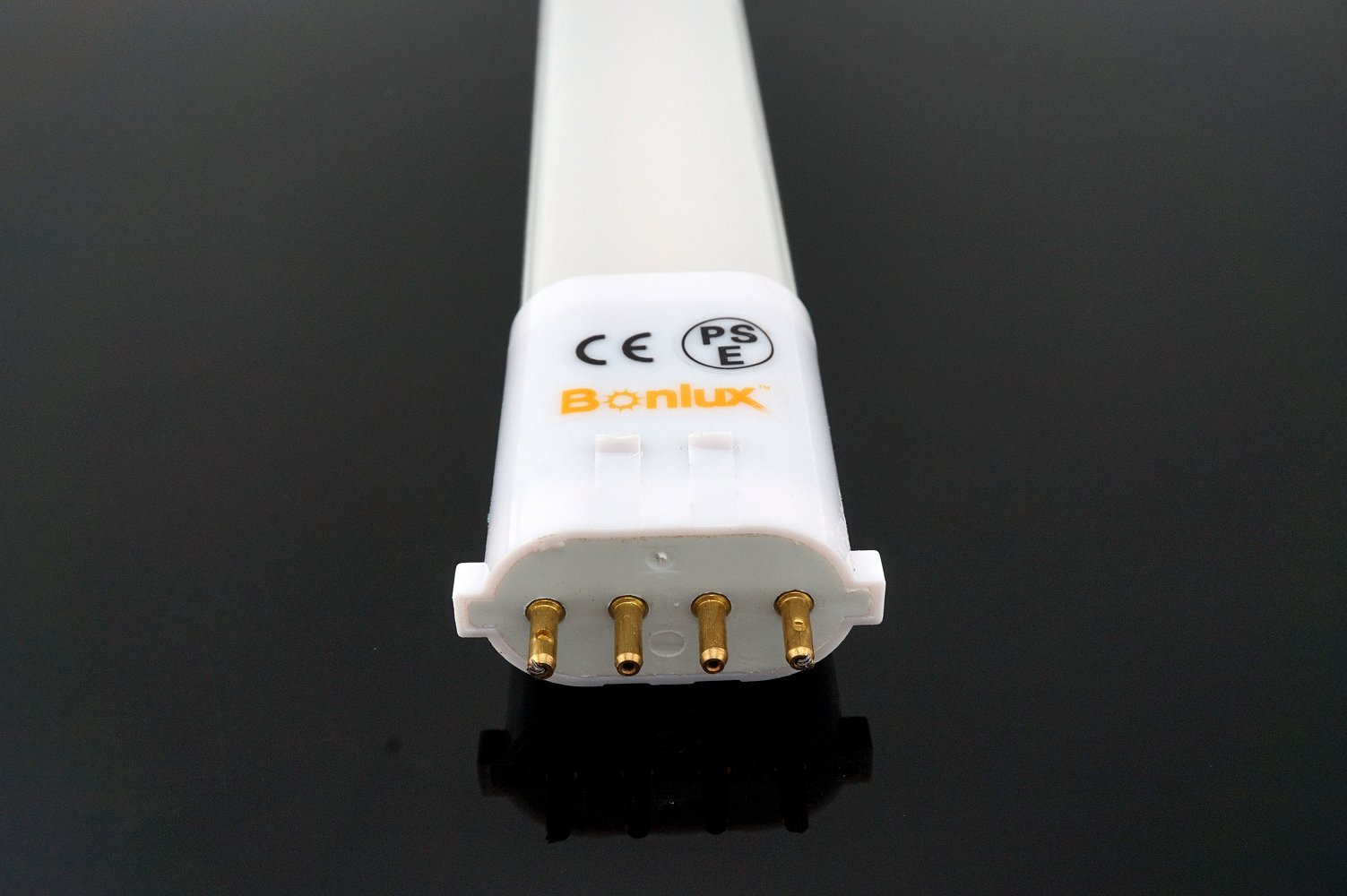 6W 2GX7 base LED PL Light Bulb Single Tube 4-Pin Horizontal Recessed Down Light 13 Watt CFL/Compact Fluorescent Equivalent (Remove/bypass the Ballast.