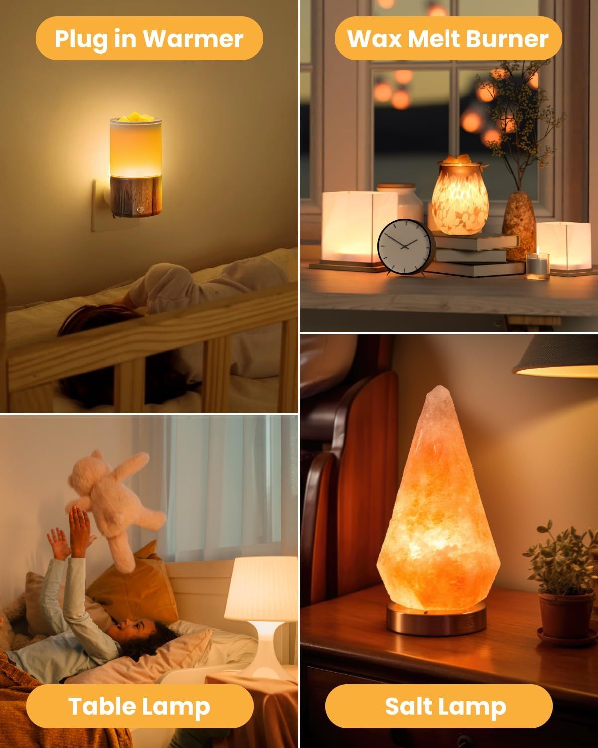 DoRight 10 Pack Wax Burner Bulbs G9 Halogen Bulbs 40W, Wax Melt Burner Bulbs 230V 2700K Warm White G9 Dimmable Halogen Bulb Capsule for Wax Melt Lamp Replacement Candle & Nightlights Wax Warmers