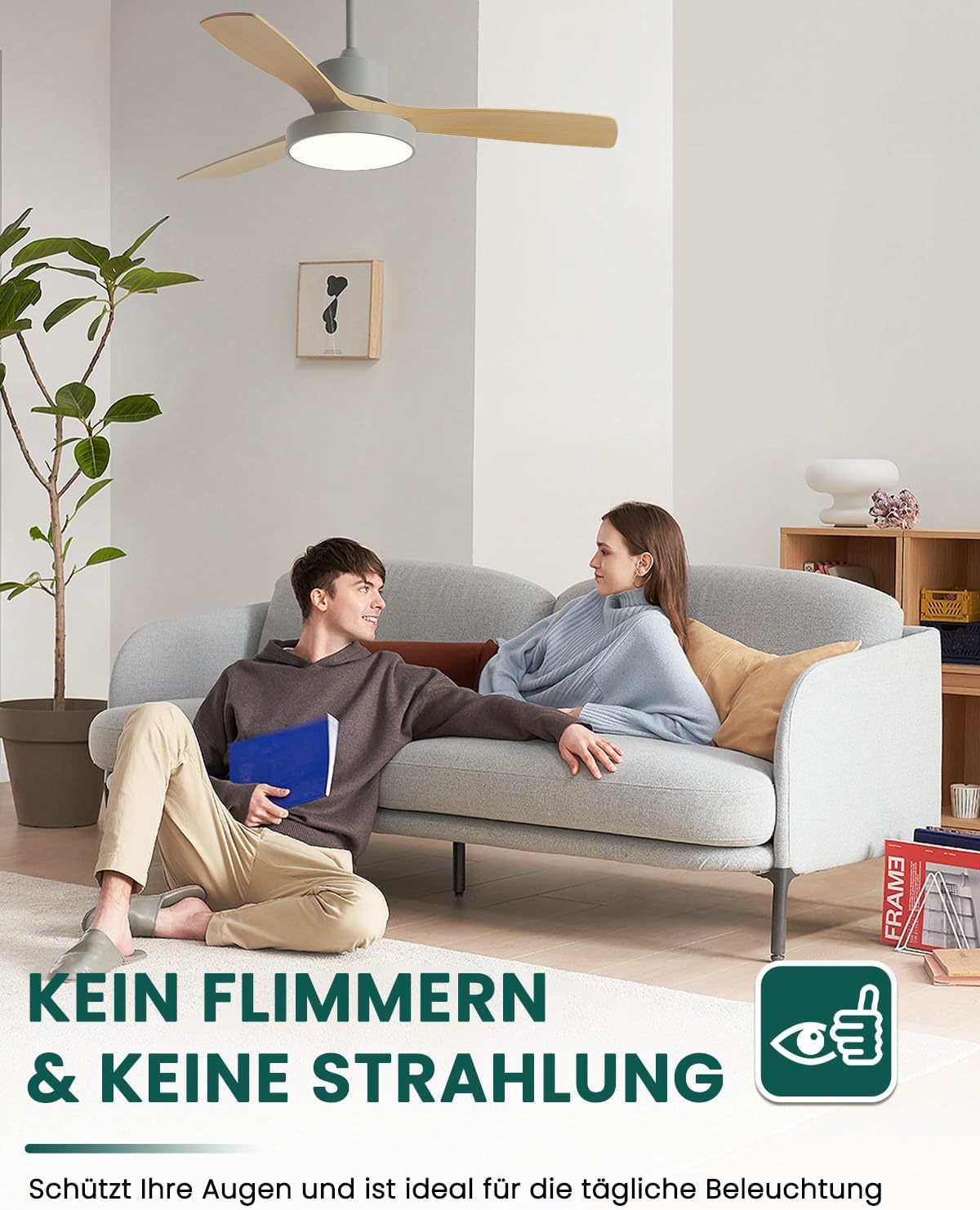 Bonlux 24W LED Modul Umbausatz für Deckenleuchten Naturweiß 4000K Umrüstsatz Mit Befestigungsmagnet Hochhelles Rundes Solides Deckenlicht Ersatzform, Ersatzbirne für Esszimmer, Schlafzimmer 220V