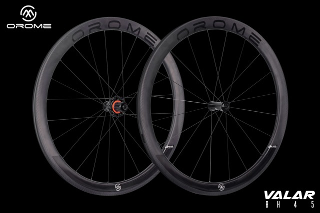 OROME Valar BH45 Carbon Rim Brake Road wheelsets.