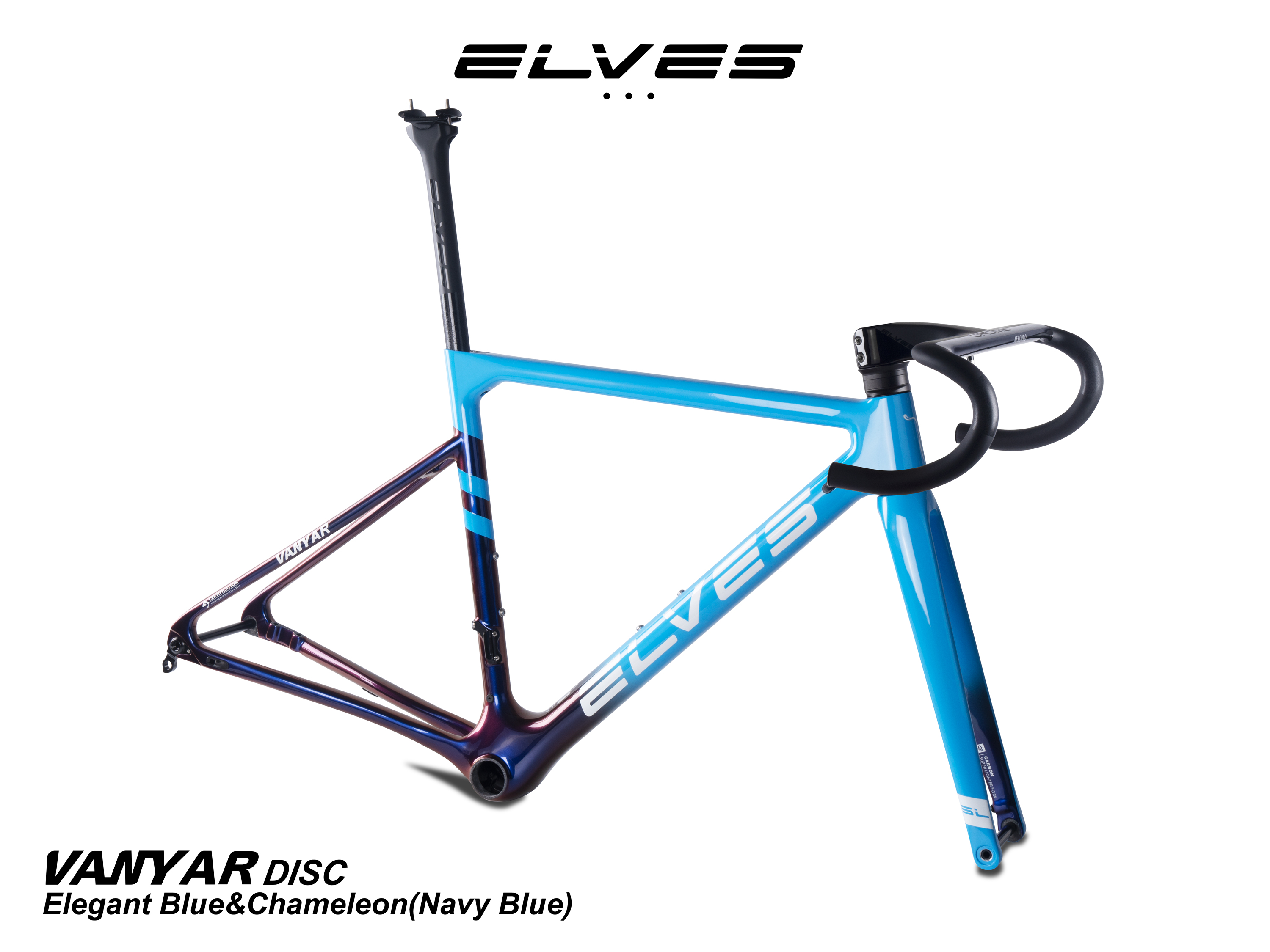 【oshin42】ELVES VANYAR DISC 2022 S 105 UCI Approved, ELVES Vanyar Pro Disc Road Framesets, Superlight
