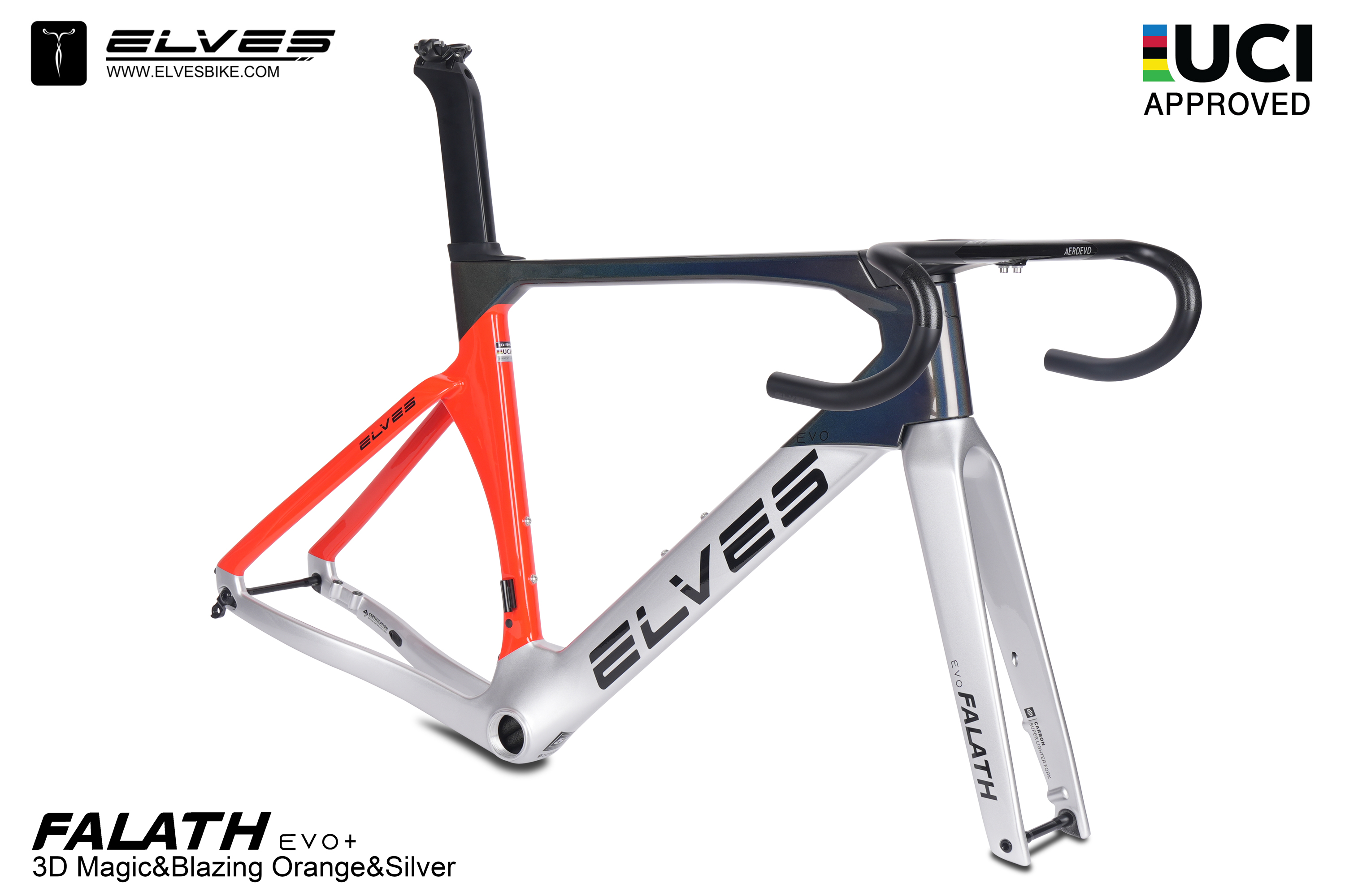 ELVES Falath EVO Carbon Road Disc Framesets UCI Approved