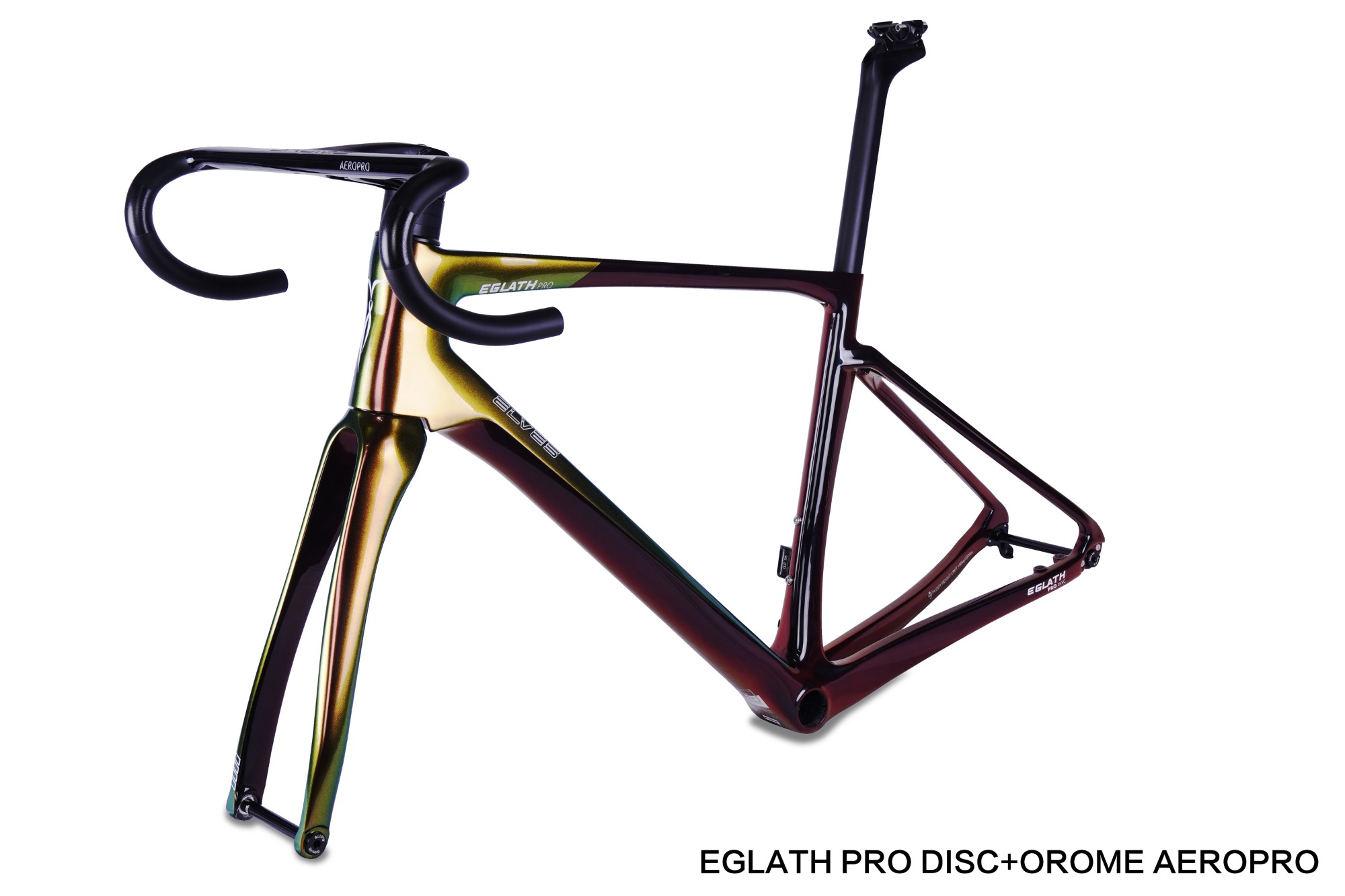 エルヴス イグラス プロ ディスクブレーキフルカーボンフレームセット UCI （オールラウンド向き）ELVES Eglath Pro Disc  Road Framesets, all-rounder, Carbon Disc Road Framesets