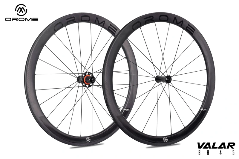 OROME Valar BH45 Carbon Rim Brake Road wheelsets.