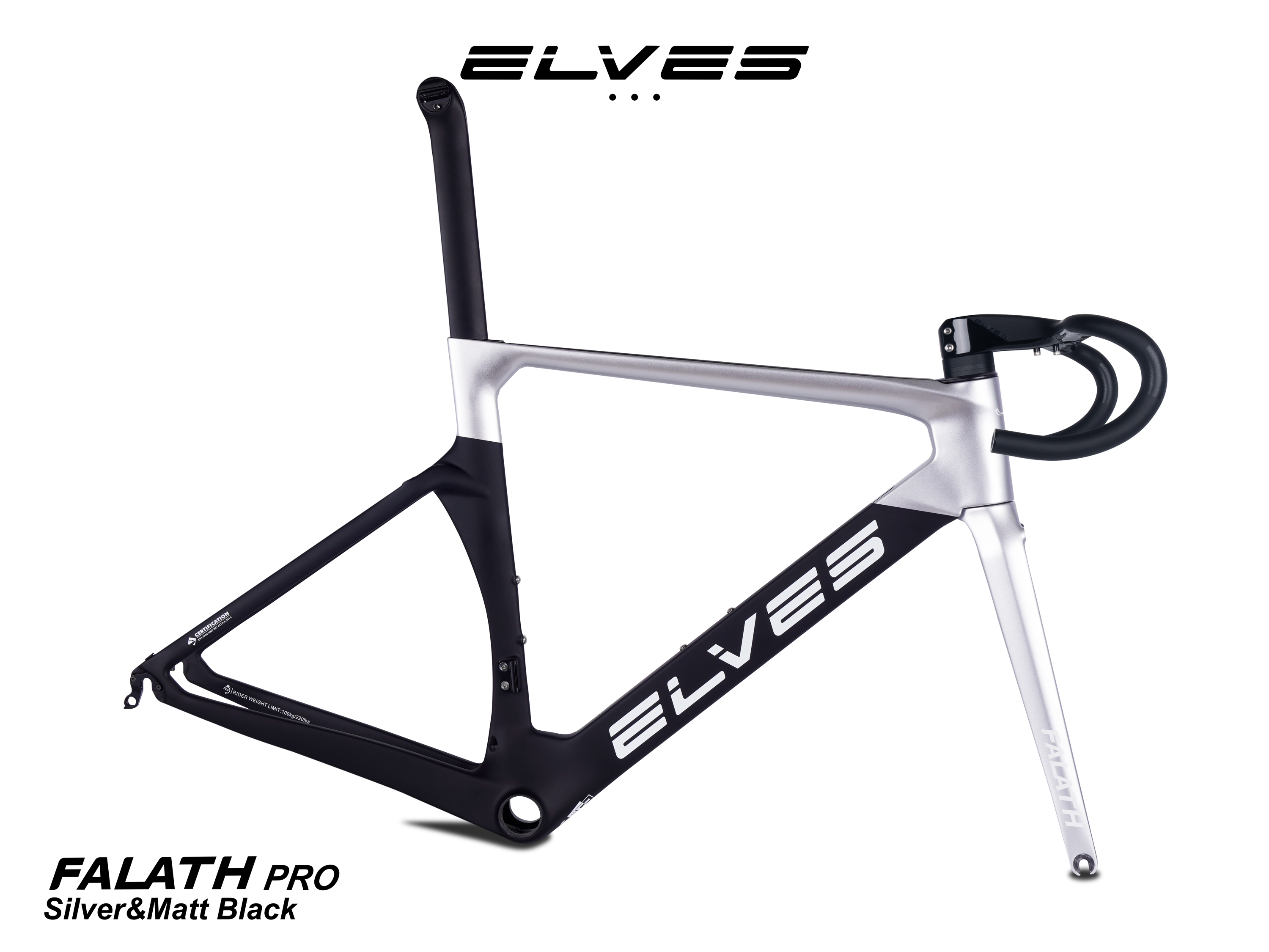 エルヴス ファラス プロ リムブレーキフルカーボンフレームセット（TT,平坦向き） 2022 Elves Falath Pro Carbon Road  Aero Framesets