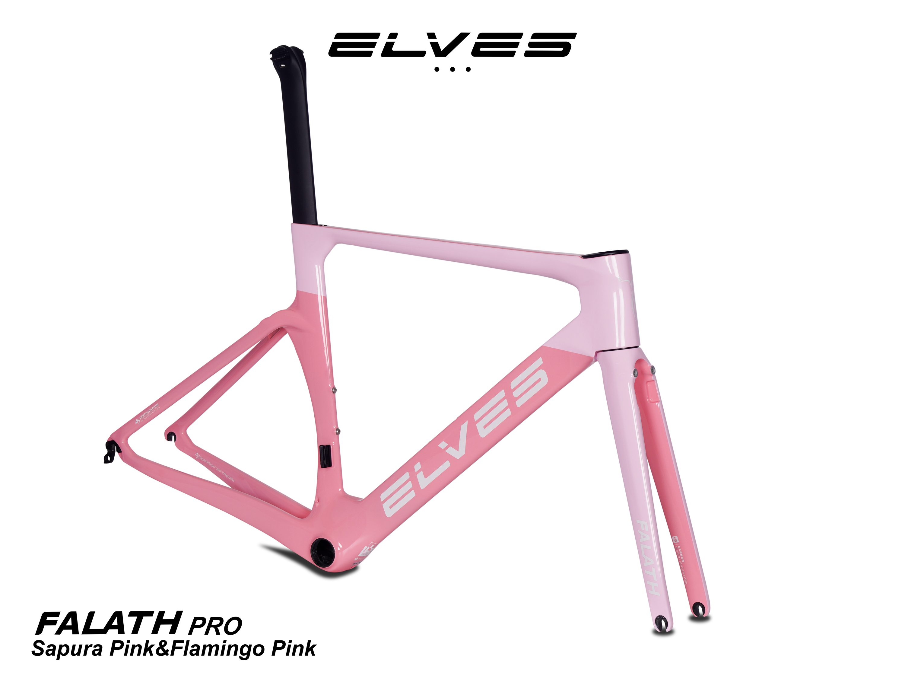 エルヴス ファラス プロ リムブレーキフルカーボンフレームセット（TT,平坦向き） 2022 Elves Falath Pro Carbon Road  Aero Framesets