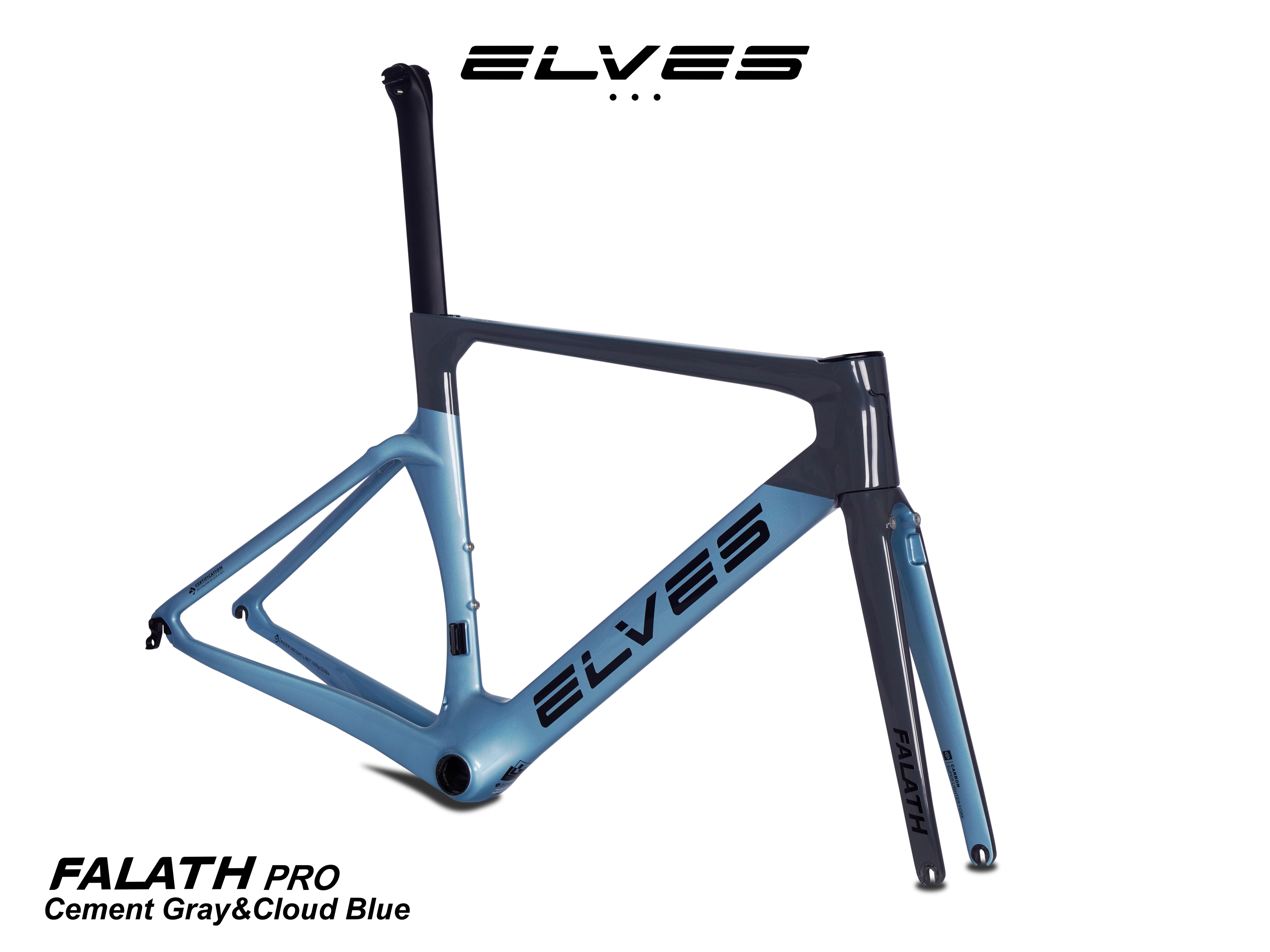 エルヴス ファラス プロ リムブレーキフルカーボンフレームセット（TT,平坦向き） 2022 Elves Falath Pro Carbon Road  Aero Framesets