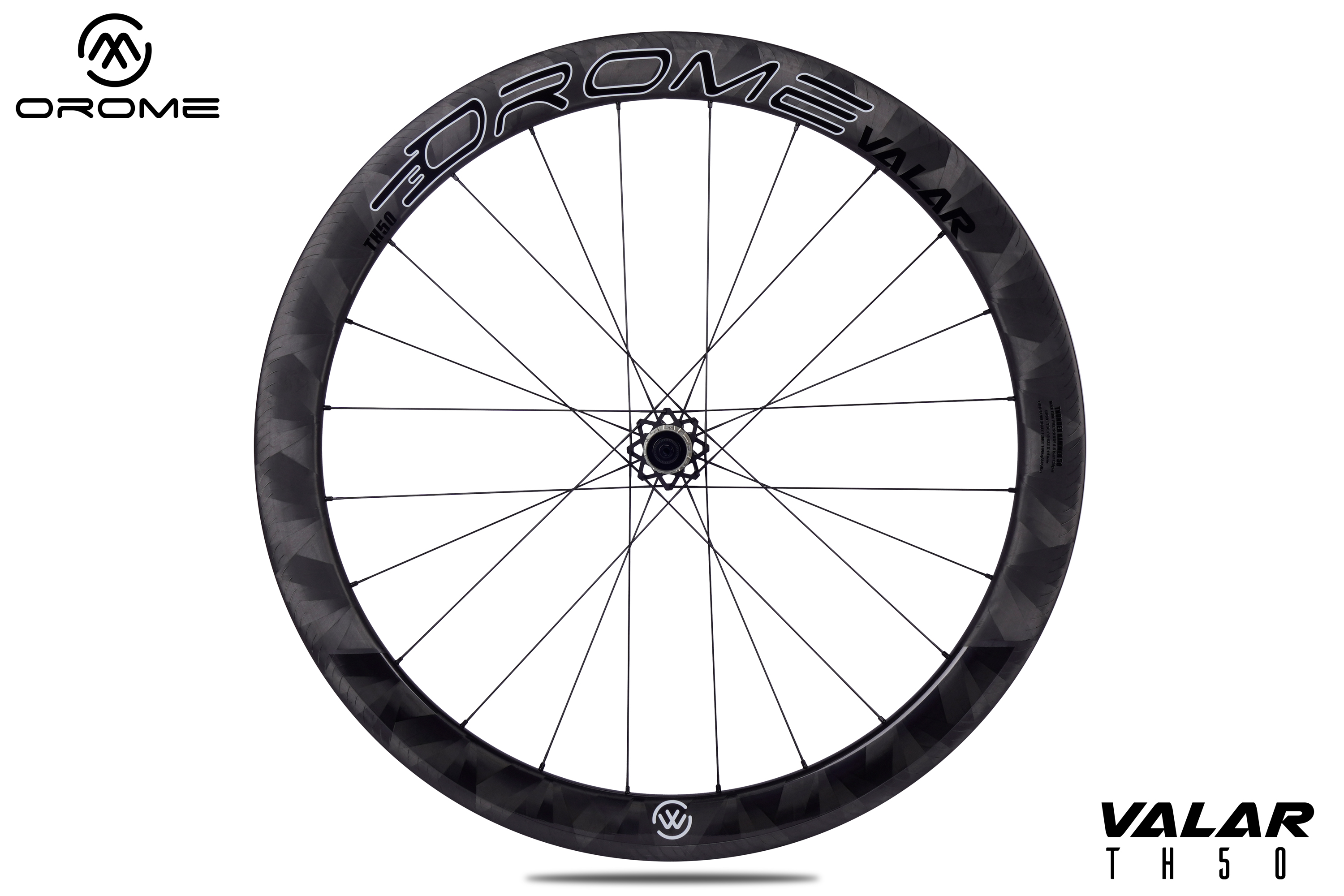 OROME VALAR TH50 Carbon Road Rim Brake Wheelsets, Rim Brake Carbon