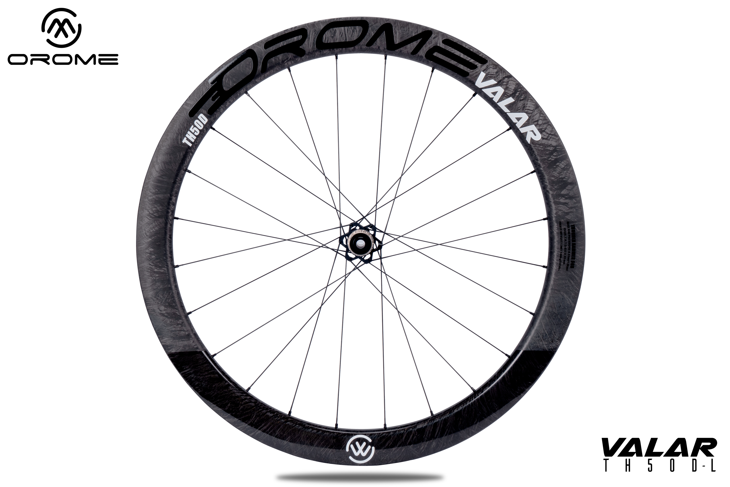 OROME VALAR TH50D Carbon Road Disc Brake Wheelsets, Disc Brake Carbon  Wheels. Superlight Carbon Disc Brake Wheelsets