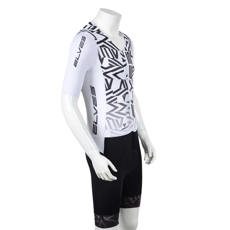 ELVES MENS CYCLING SKINSUIT SHORT SLEEVE