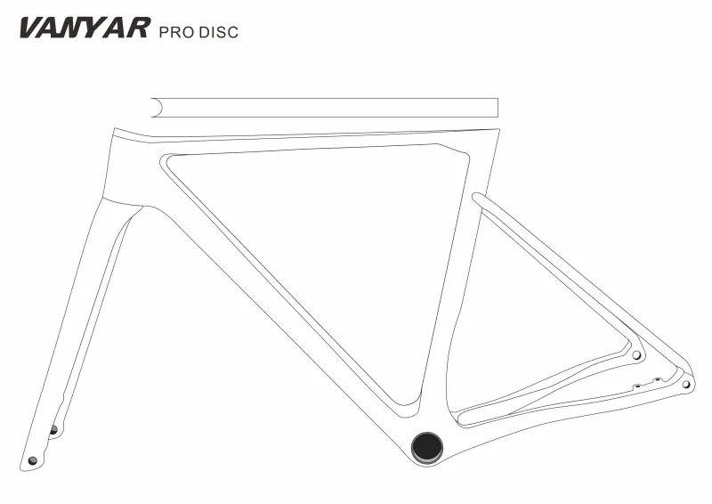 エルヴス ヴァンヤール プロ ディスクブレーキフルカーボンフレームセット UCI ELVES Vanyar Pro Disc Road Framesets, Superlight  Full Carbon Disc Road Frame
