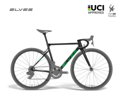 エルヴス ヴァンヤール リムブレーキフルカーボンフレームセット UCI 