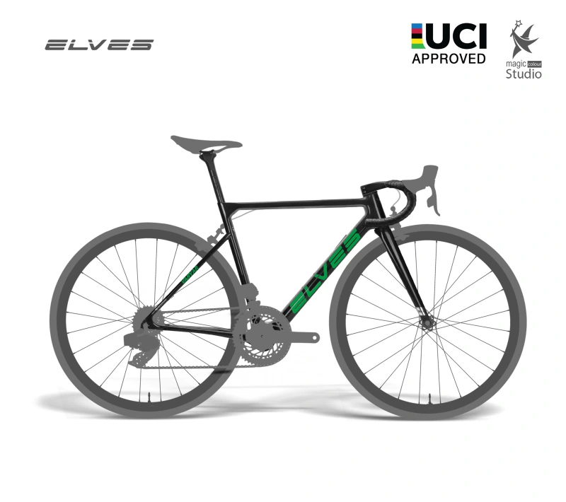 UCI Approved ELVES Vanyar Carbon SuperLight Road Rim Brake Framesets(Kaneko Limited Edition)