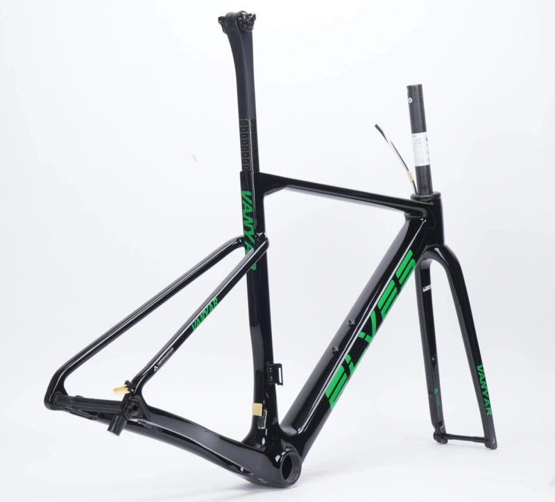 エルヴス ヴァンヤール プロ ディスクブレーキフルカーボンフレームセット UCI （ヒルクライム、オールラウンド向き）ELVES Vanyar