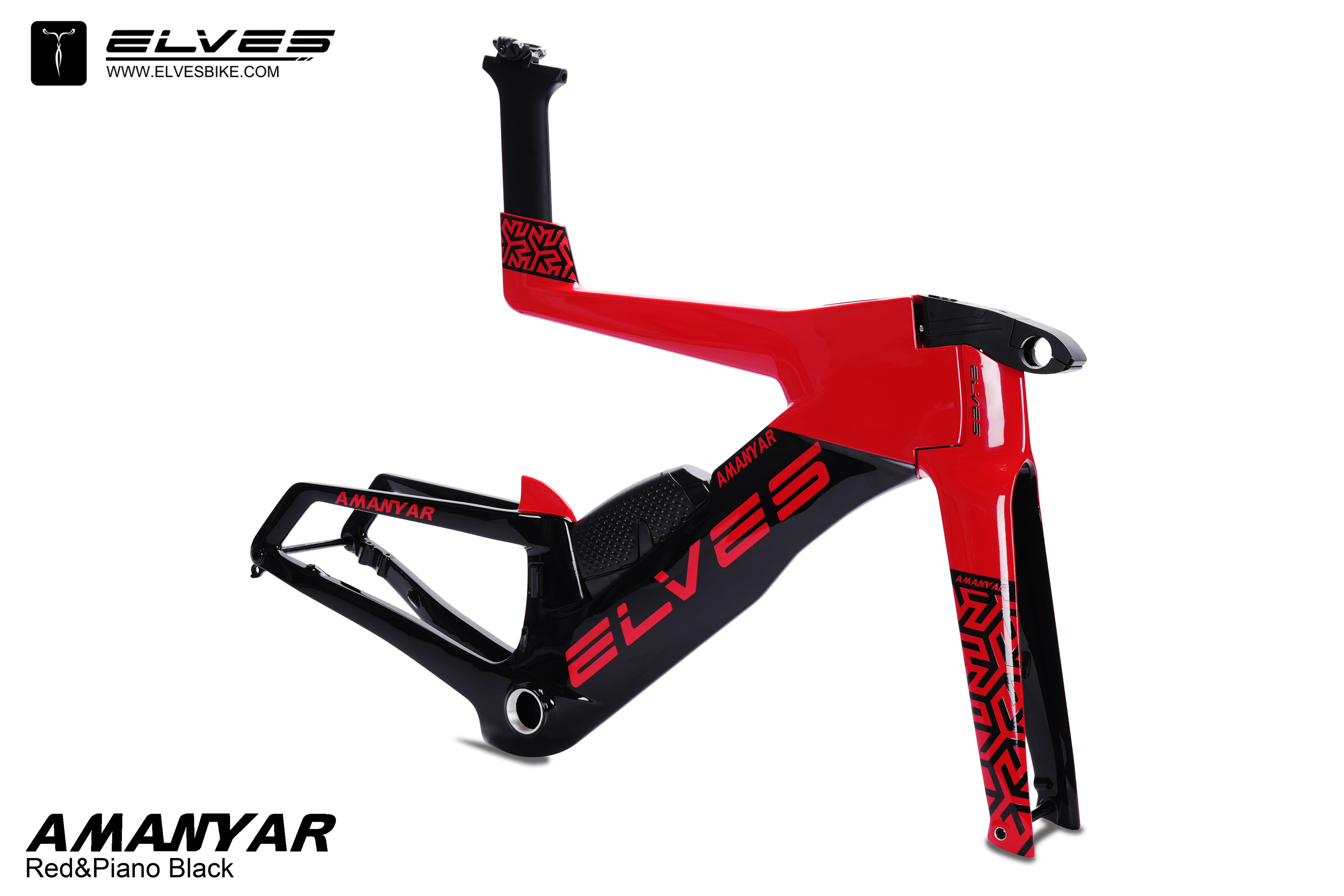 ELVES Amanyar 1.0 Carbon Triathlon Disc Framesets,TT Carbon Disc Framesets